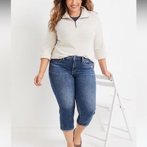 Jeans size 24W New with tags capri jeans
